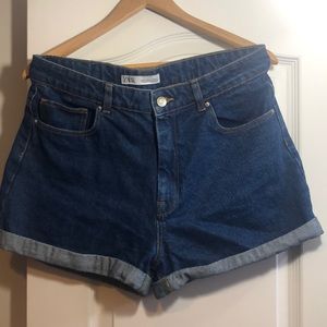 ZARA DENIM SHORTS